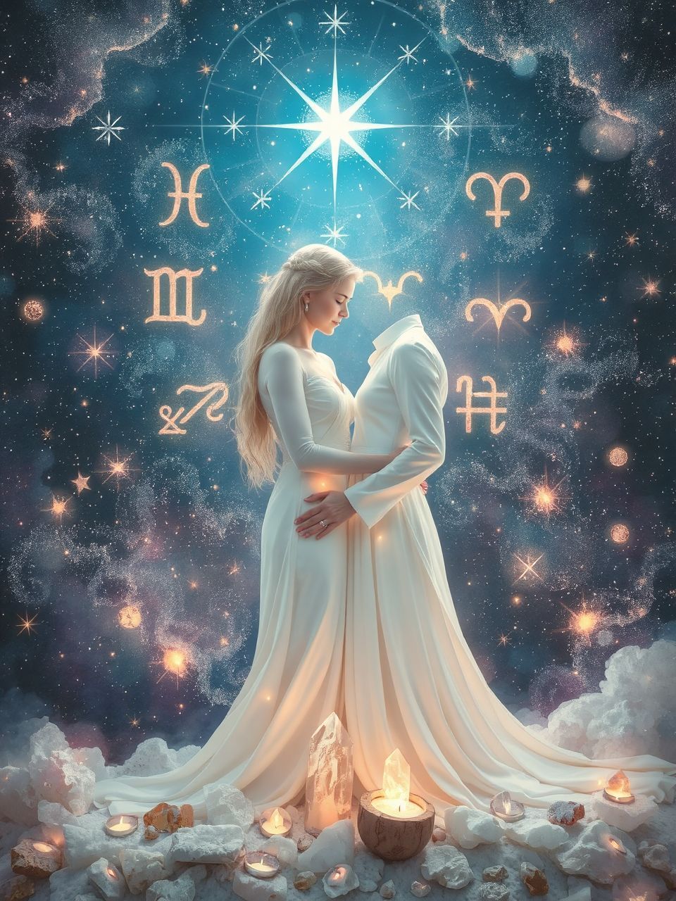 A Vénusz és Neptunusz harmóniája fokozza az érzelmi kötődést.