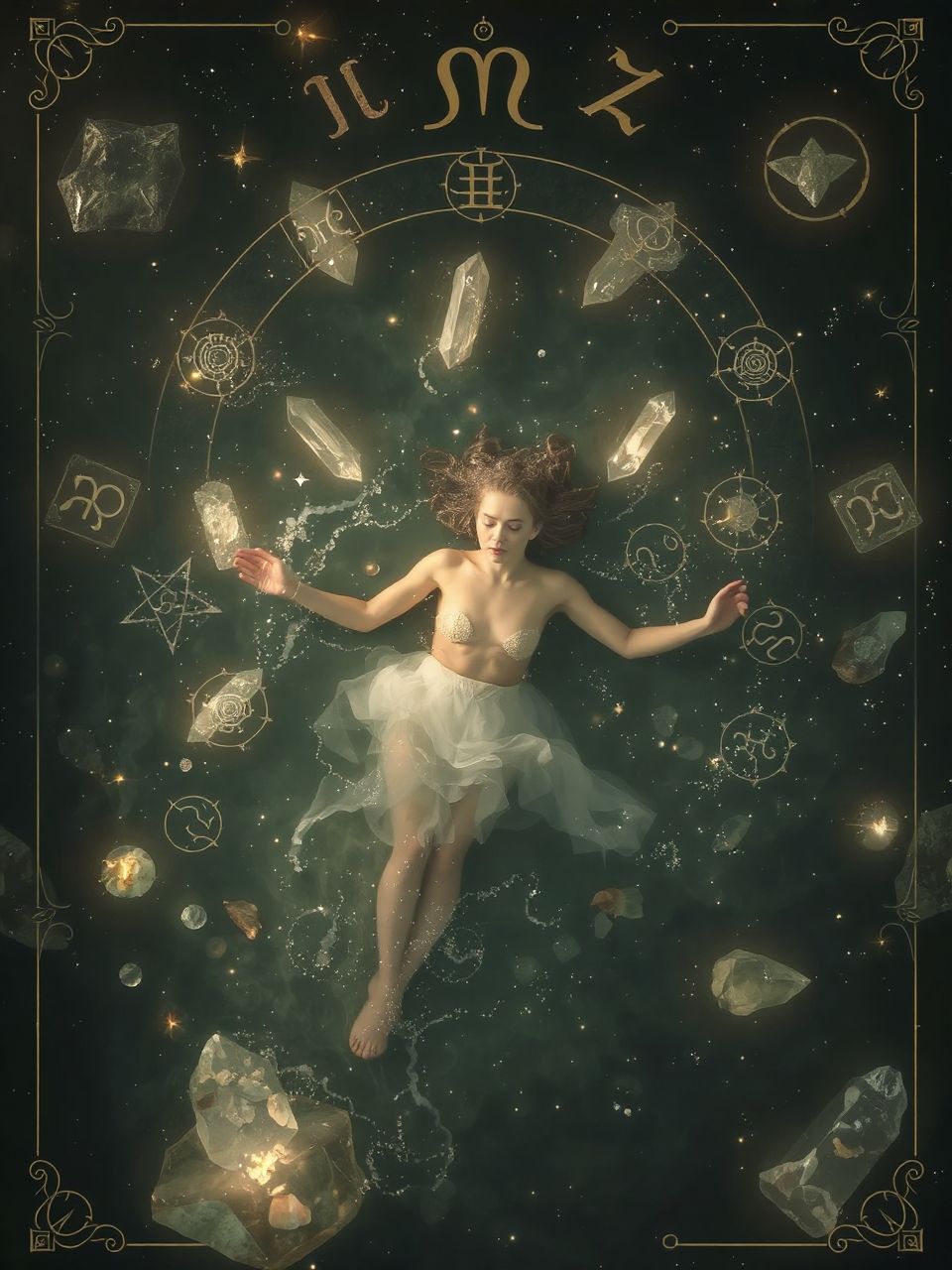 Az angolna az intuíció rejtett útjait jelképezi.