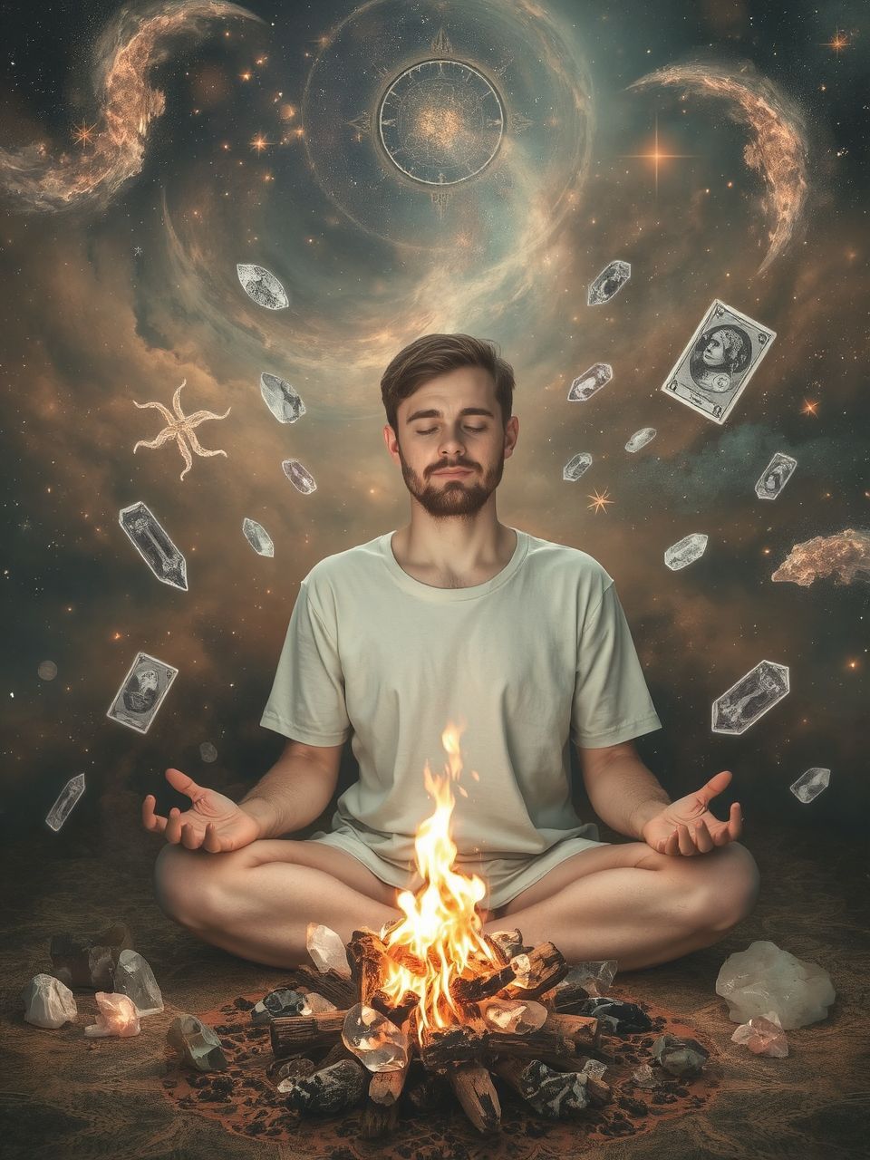 Az égő áldozat a megtisztulás és átmenet szimbóluma.