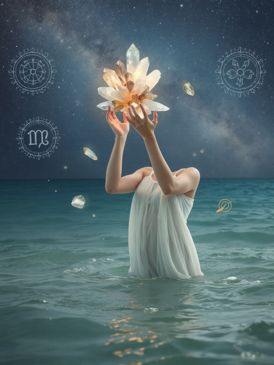 Az elengedés felszabadítja a lelket a mélységekben.