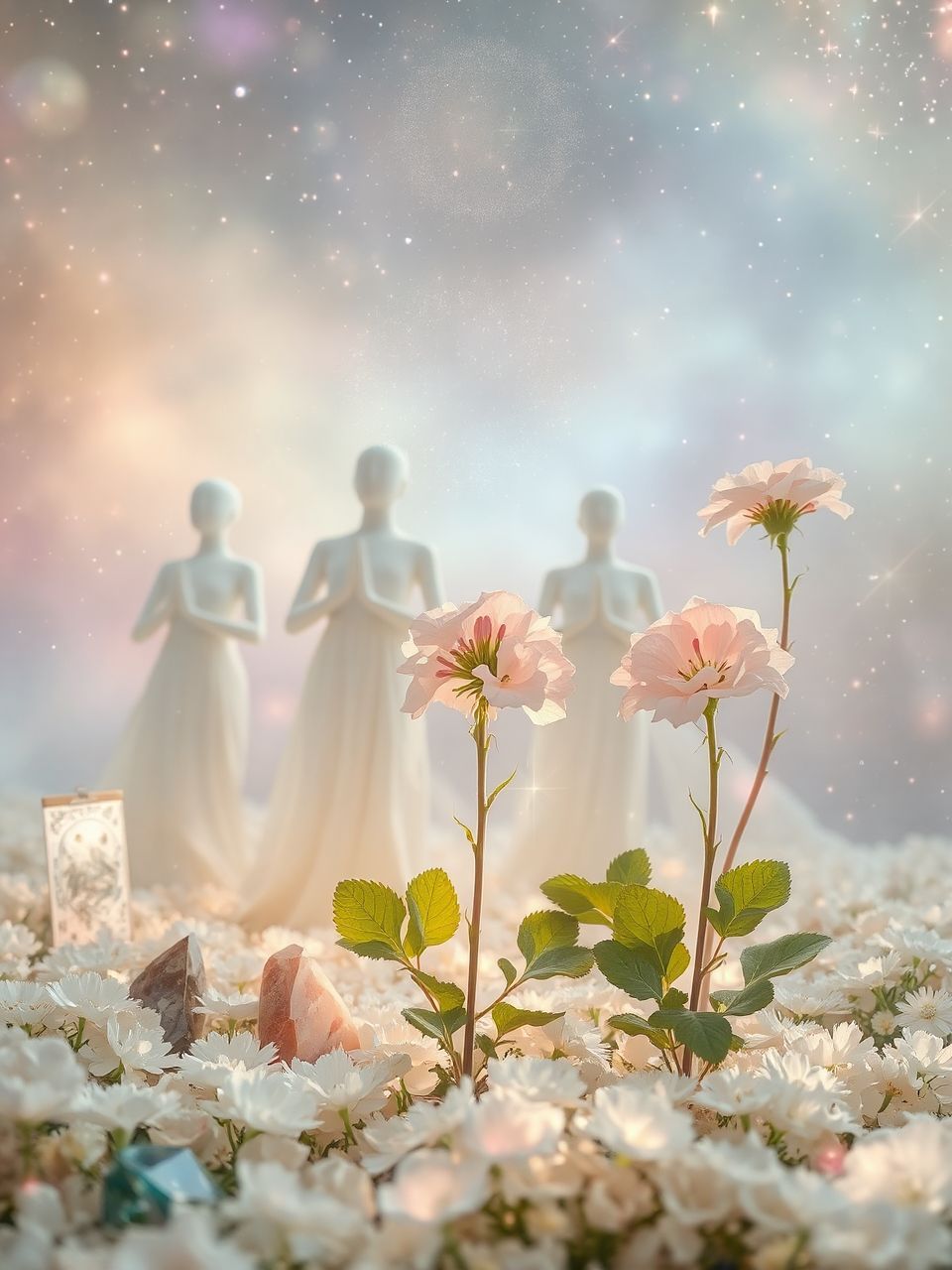 A futó muskátlik az átalakulást, az állók a stabilitást szimbolizálják.