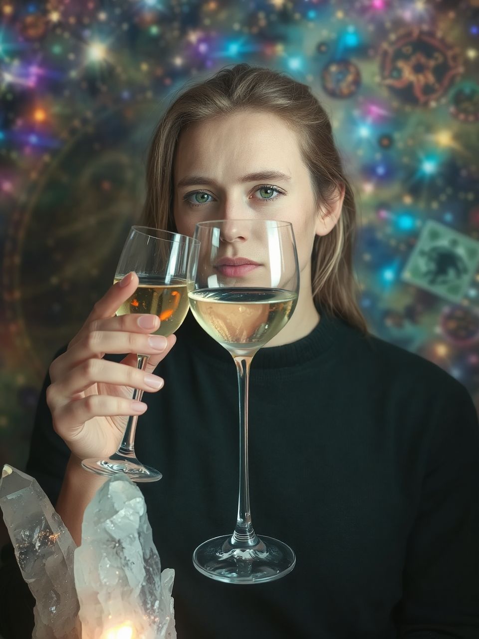 A fehérbor a tisztaság és közösség szimbóluma.