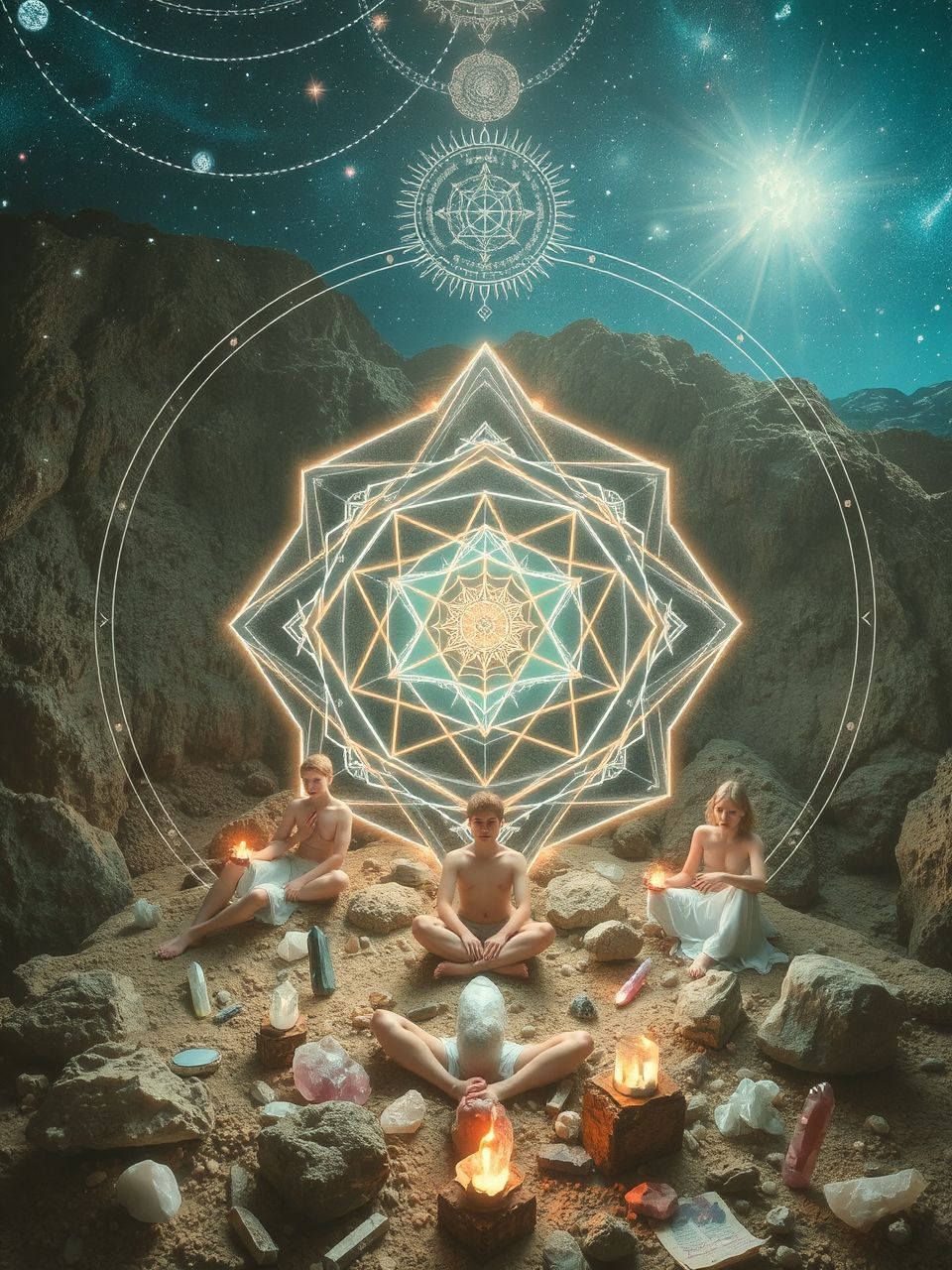 A geometriai formák az univerzumban harmóniát és rendet sugallnak.