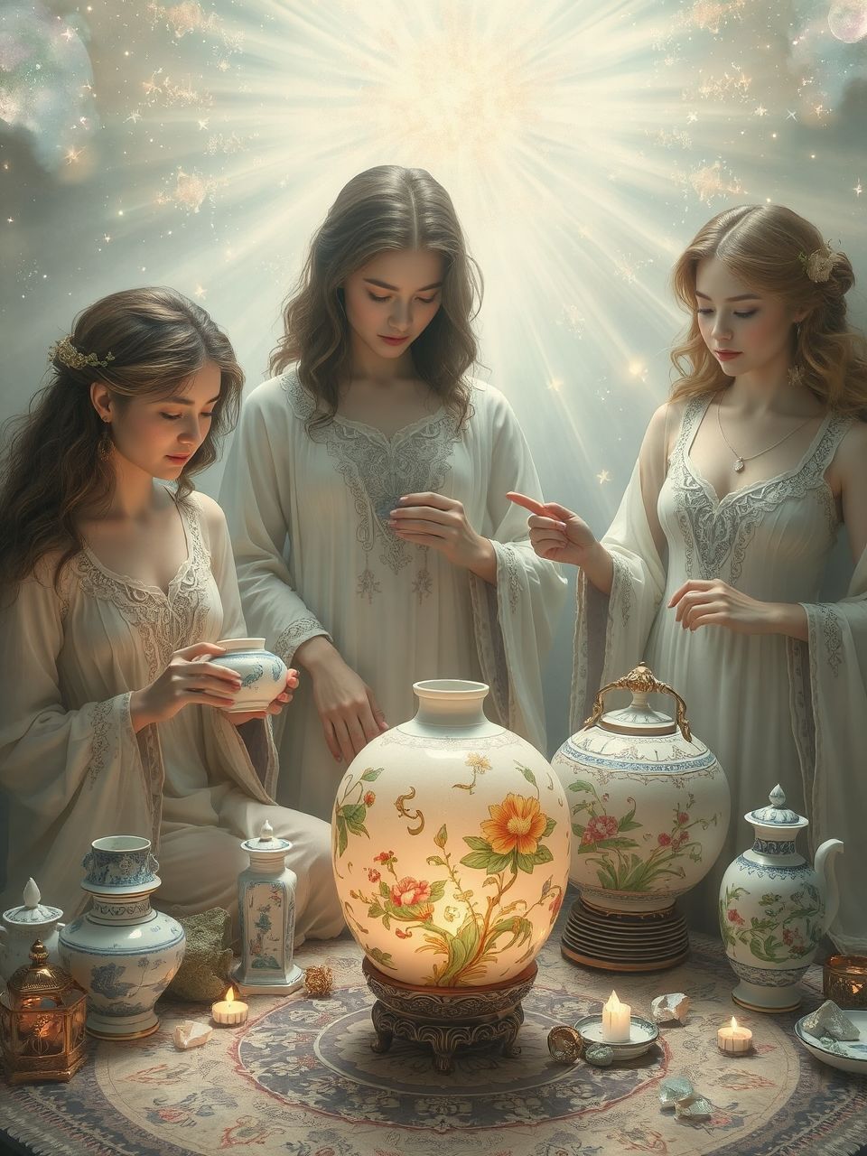 A kínai porcelán finomsága felülmúlja az európaiakat.