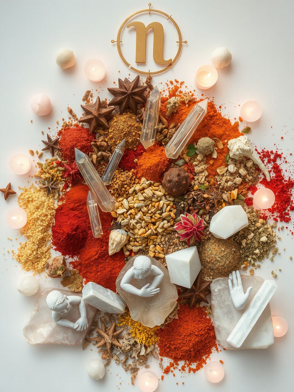 Fűszerek sokszínűsége gazdagítja a vegetáriánus ételek ízét.