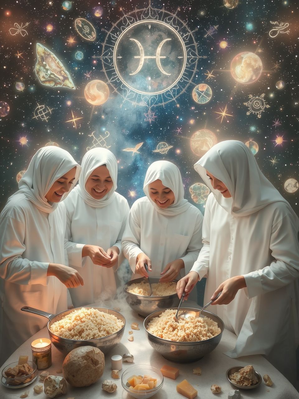 A piláf a közösségi bőség szimbóluma és tápláló energia.