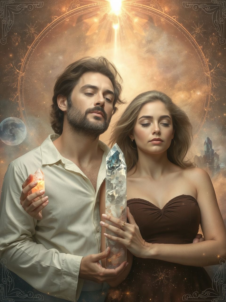 A fegyver szimbolizálja a belső konfliktusokat és erőt.