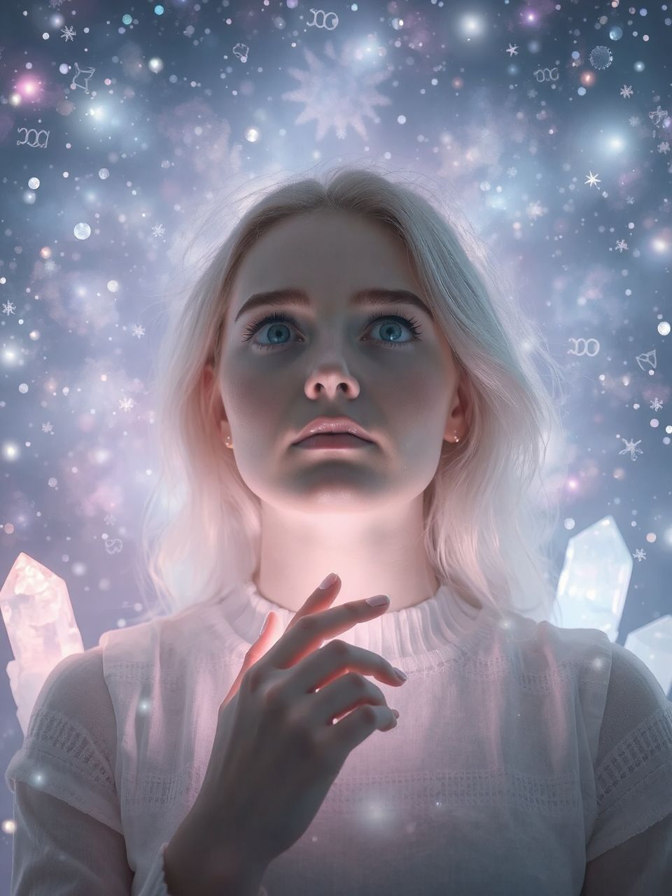 A feleség kinézete tükrözi az érzelmi állapotot.