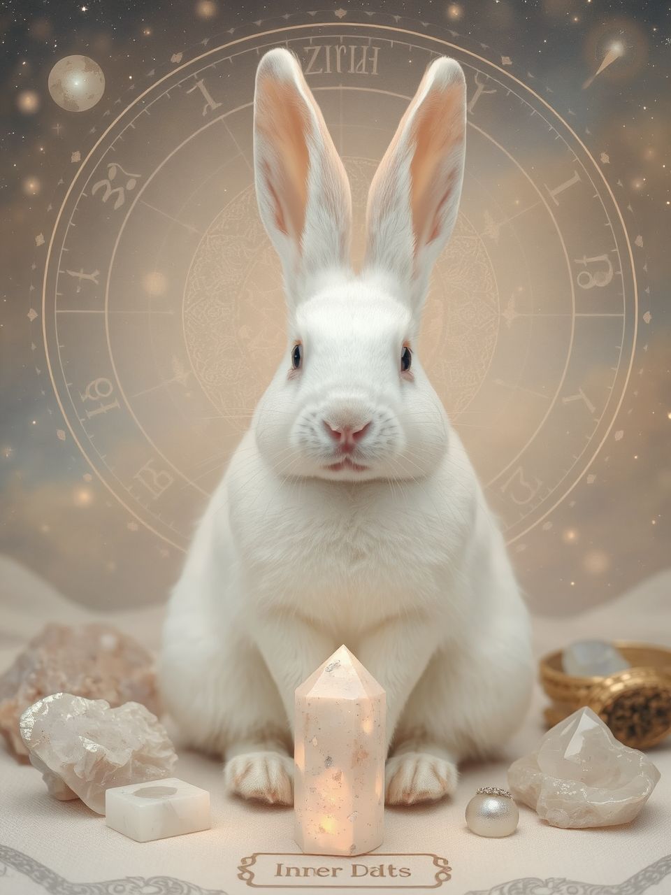 A nyúl szimbóluma a gyermeki ártatlanságnak és szeretetnek.