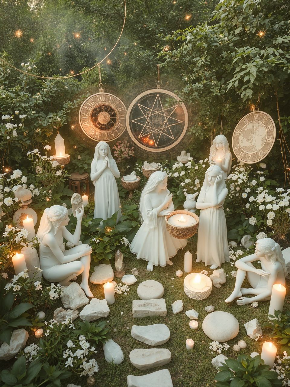 A kert a közösségi kapcsolatok szimbóluma és teremtője.