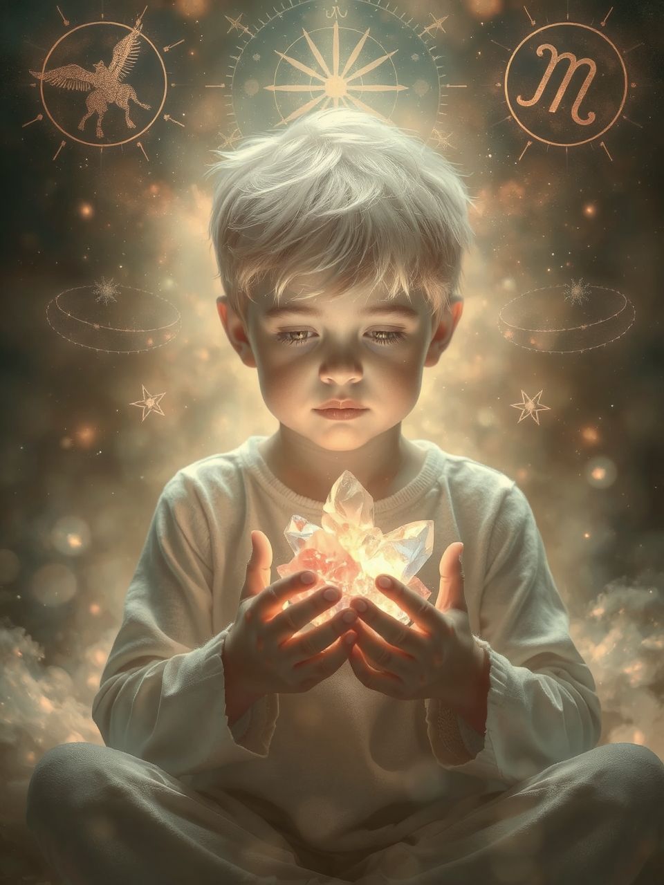 A kisfiú az álmokban új lehetőségek jelképe.