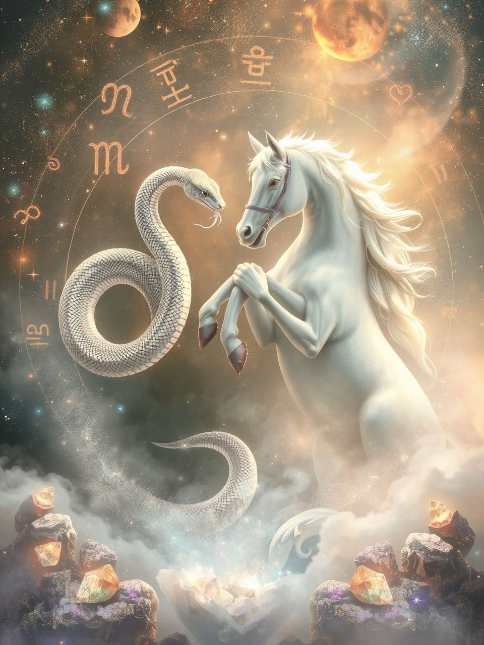 A Kígyó és a Ló ellentétes tulajdonságai feszültséget okozhatnak.