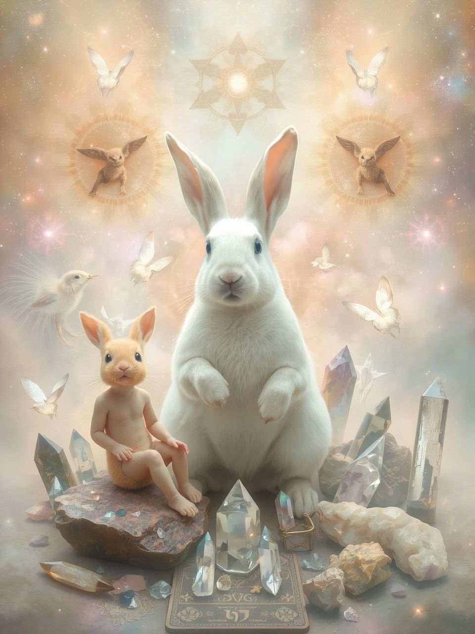 A nyúl szimbóluma lehet a félelemnek és menekülésnek.