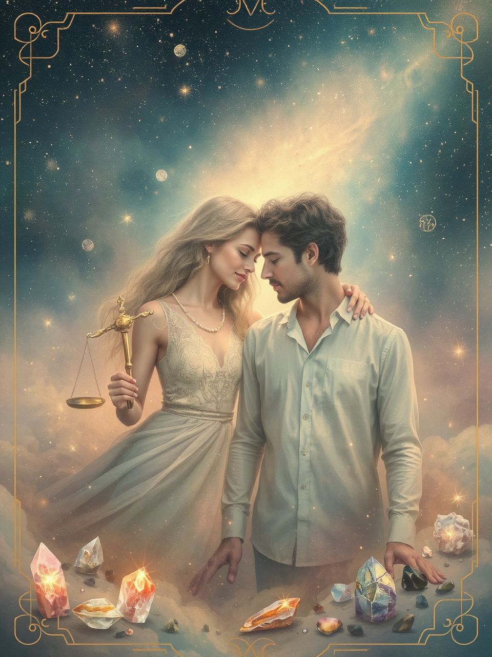 A Mérleg nő habozása gyakran fokozza a Rák férfi sértődöttségét.