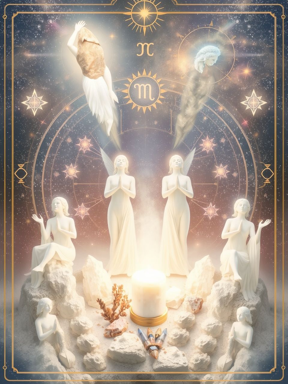 A Nap-vonal a bőséget és a sikert jelzi.