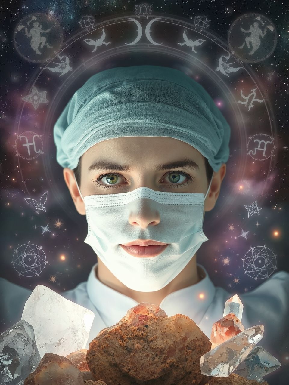 A fogorvos a tisztaságot, a sebész a precizitást szimbolizálja.