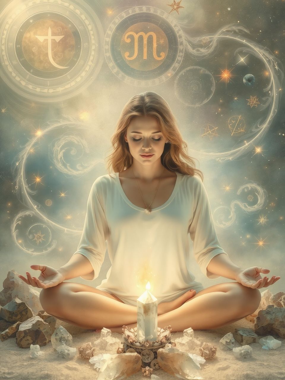 A meditáció segít a belső csend megtalálásában.