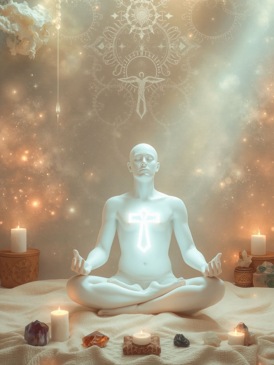 A kereszt és ankh védelmet nyújt a negatív energiatól.