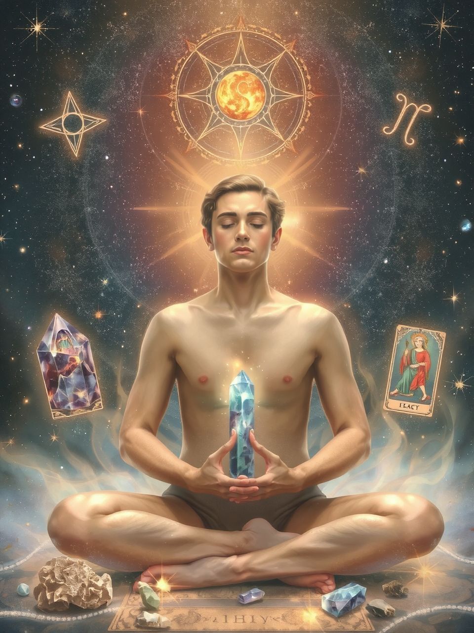 A koronacsakra összekapcsol a felsőbb tudatossággal.