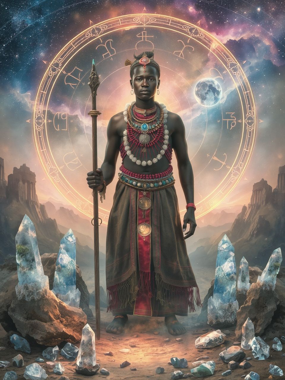 A maszáj harcosok szellemi vezetők a közösség számára.