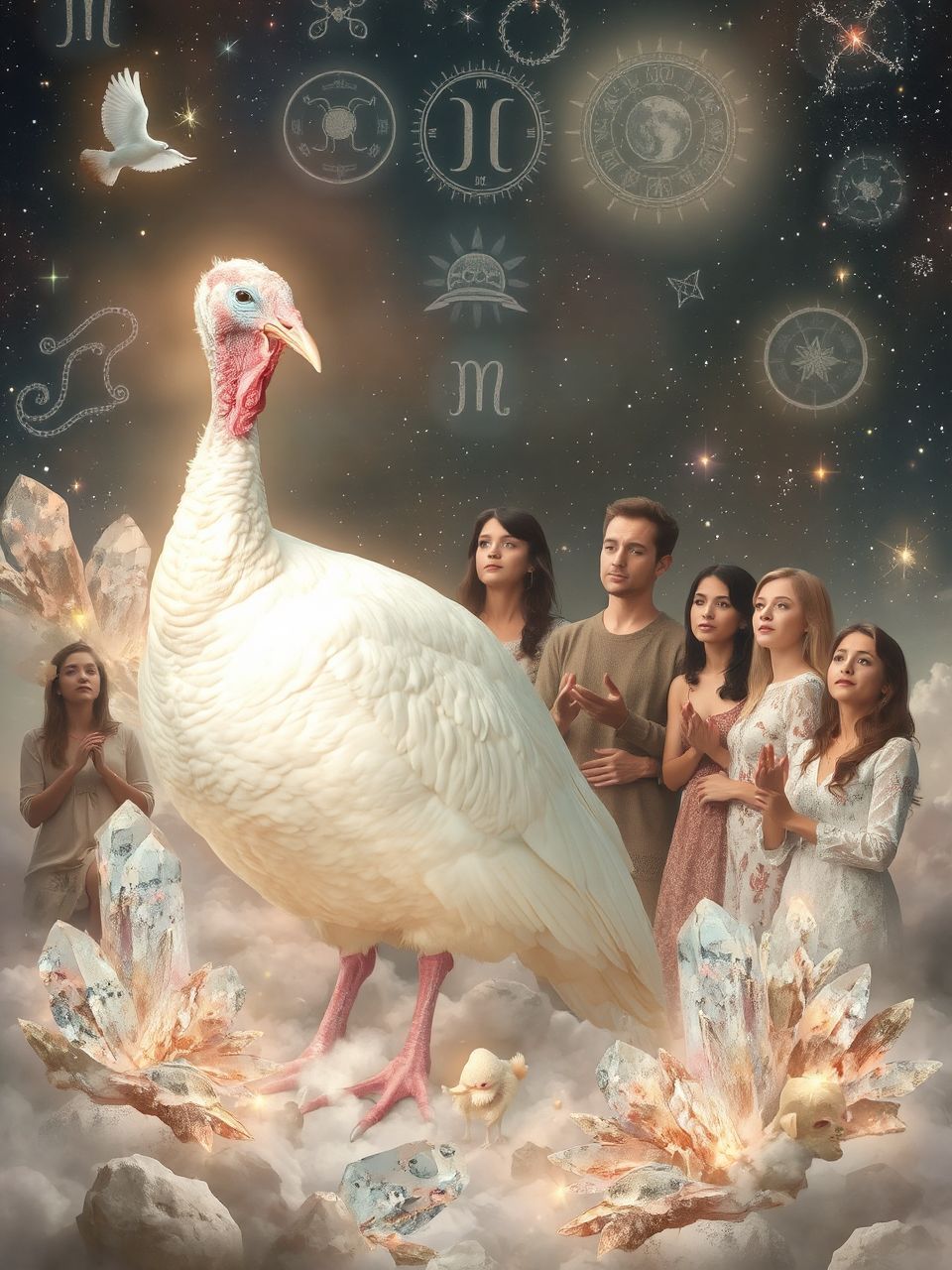 A pulyka a gazdagság és rang jelképe.