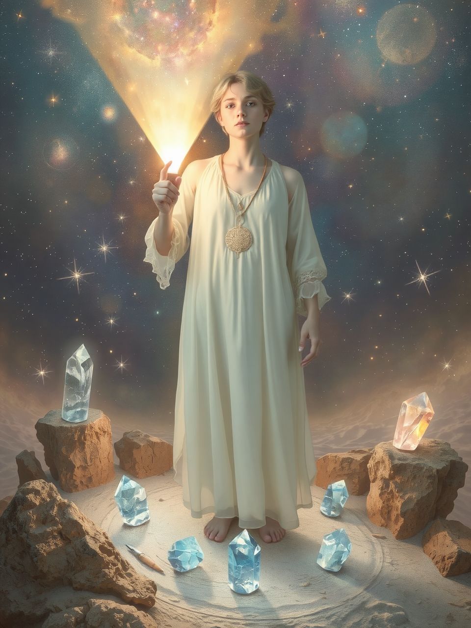 A zseblámpa a remény és a fény szimbóluma.