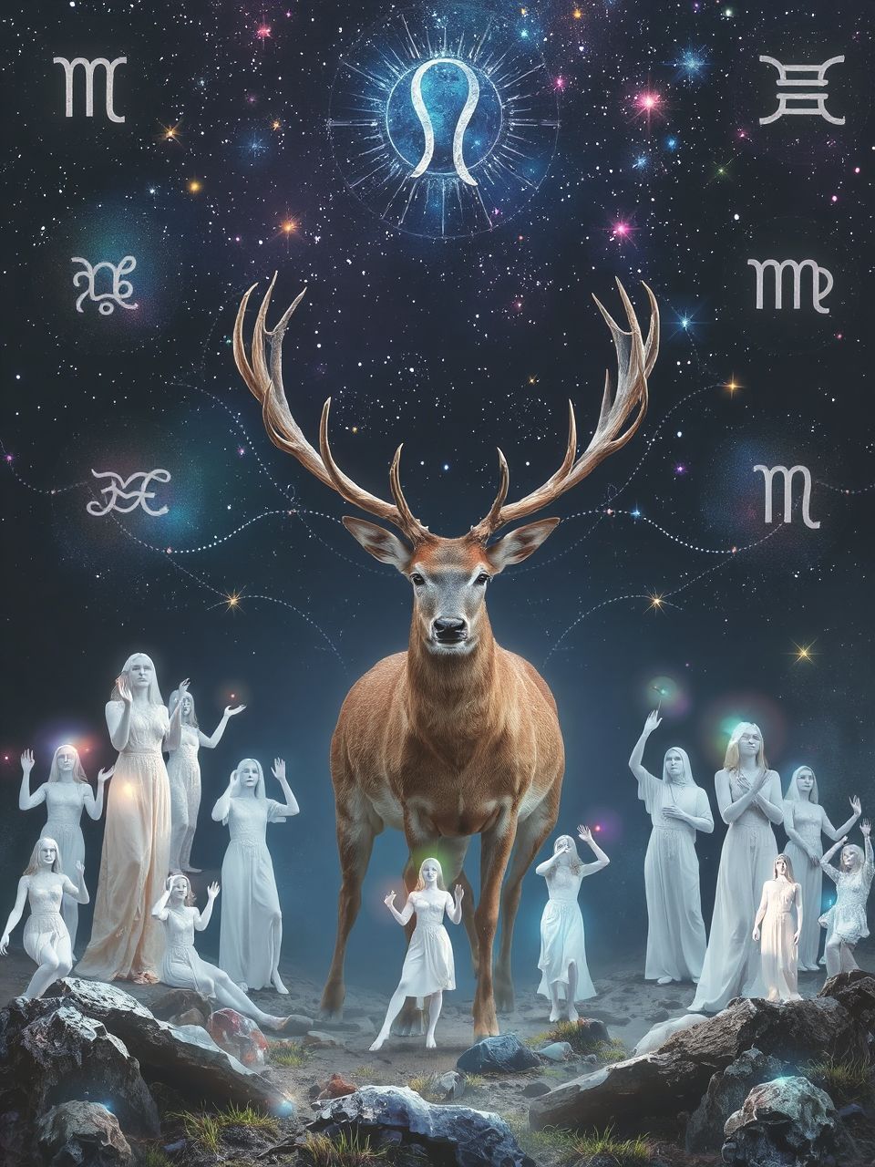 A szarvas az erő és a megújulás szimbóluma.