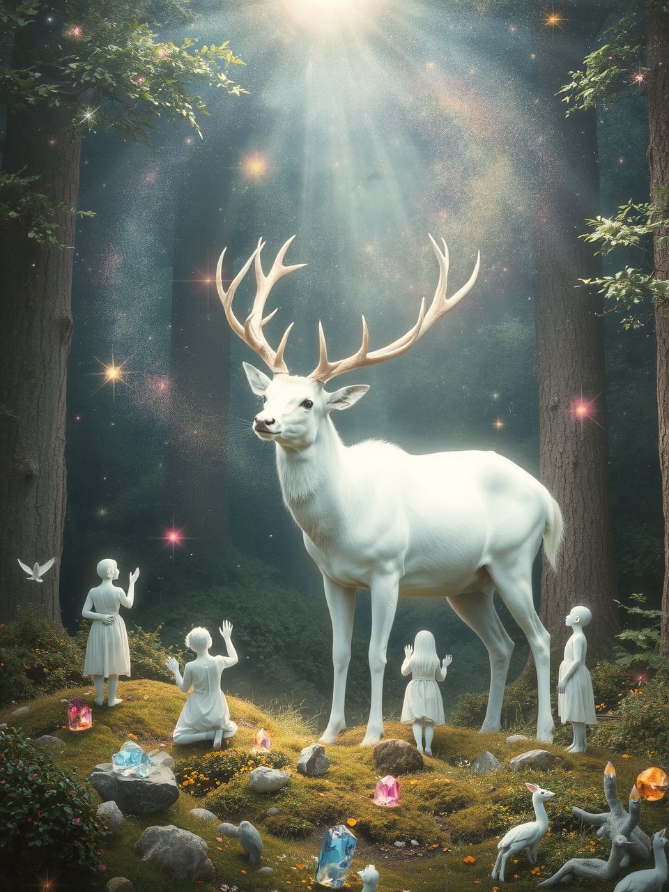 A szarvas a természet szellemi szimbóluma és jelképe.