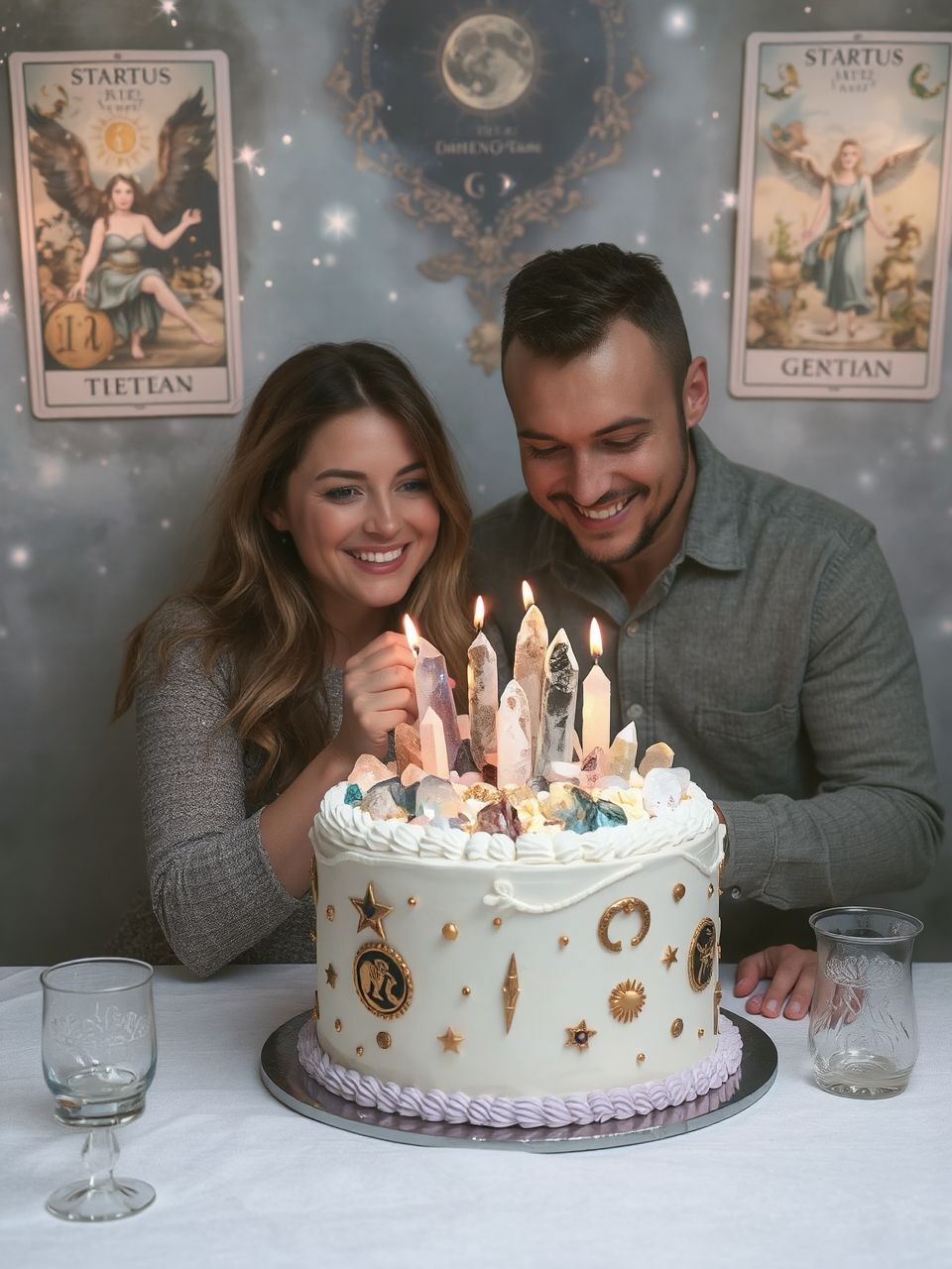 A torta díszítése személyre szabott üzenetet közvetít.