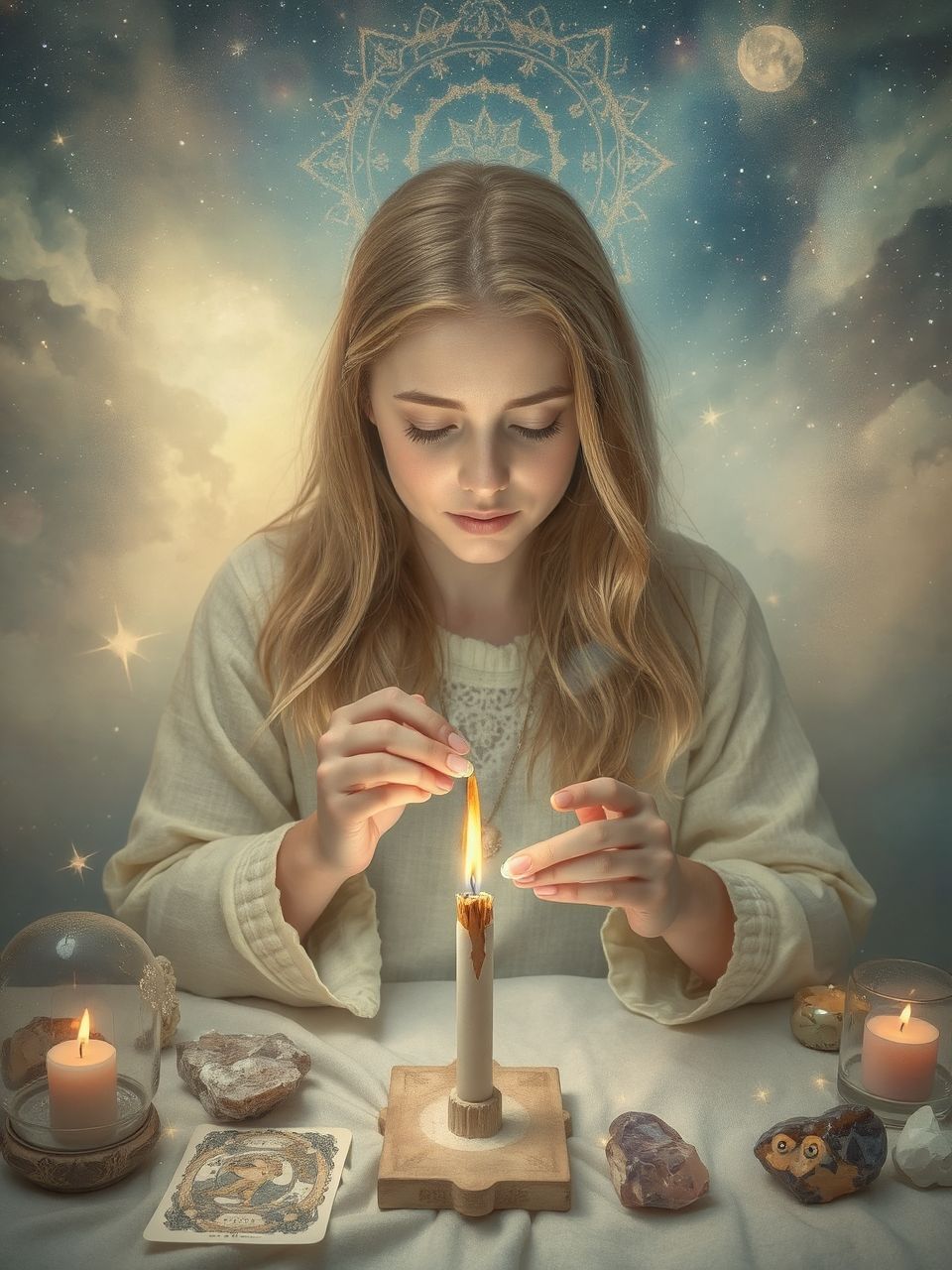 A gyufás rituálé segít a negatív energiák eltávolításában.