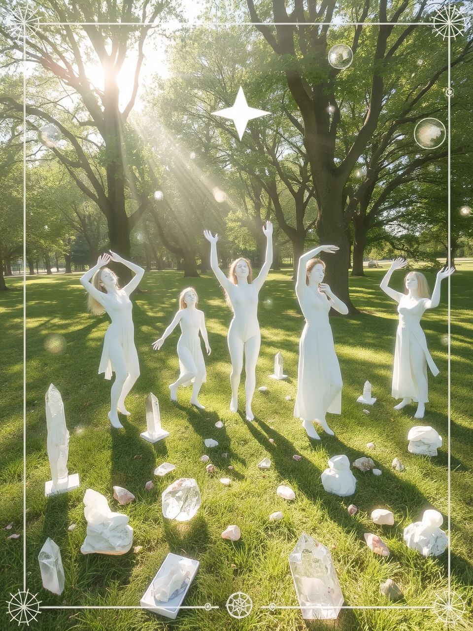 A fény és árnyék játéka varázslatos atmoszférát teremt.