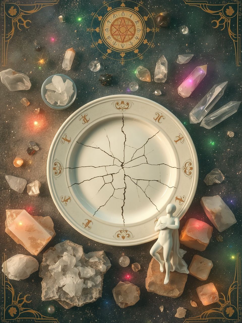 A repedt tányér az érzelmi feszültség jele lehet.