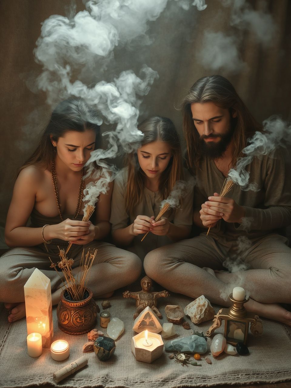 A füstölés traditionális eszköz a lelki egyensúly megteremtésére.