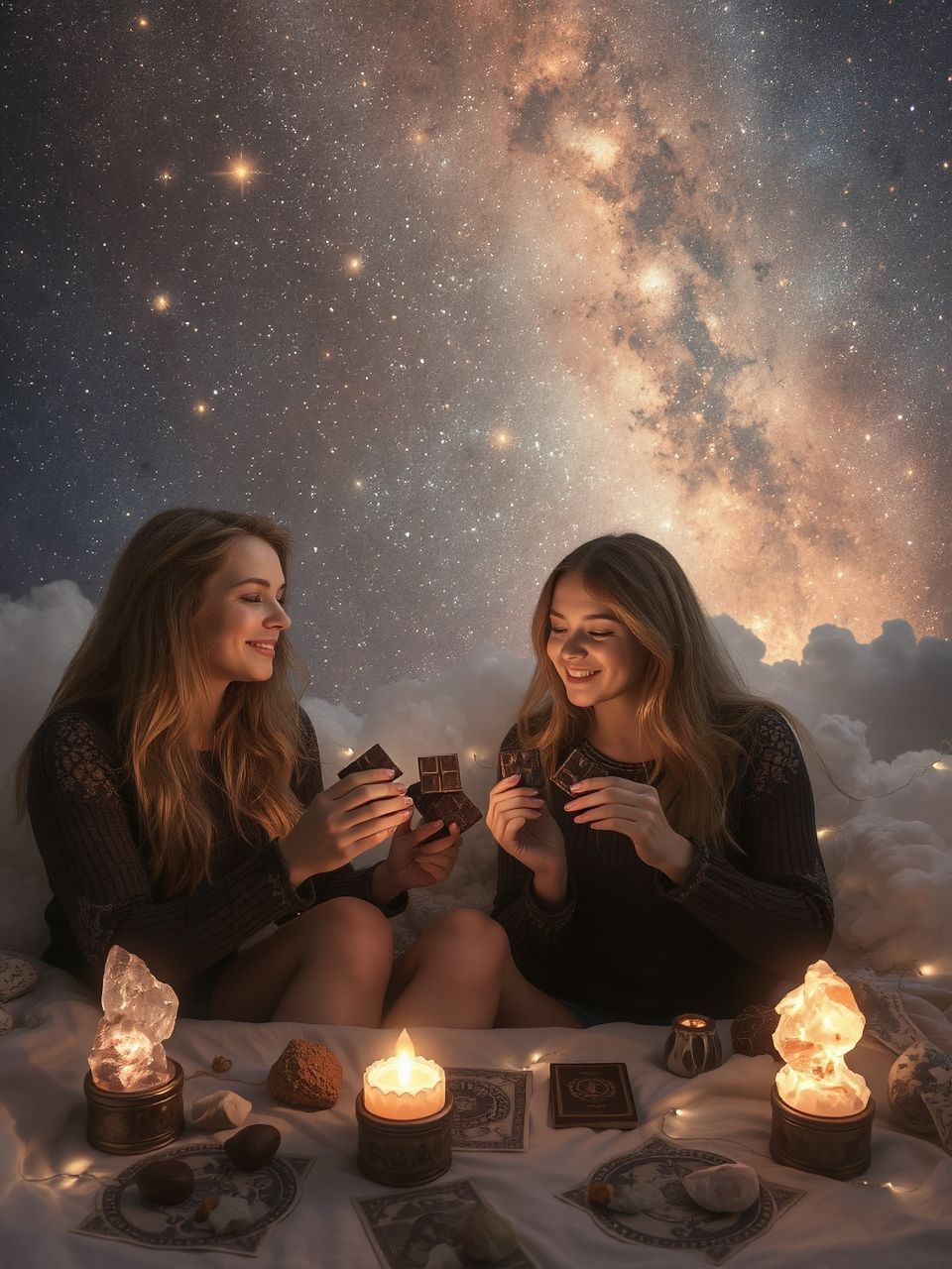 A csokoládé ajándékozása barátságot és szeretetet fejez ki.