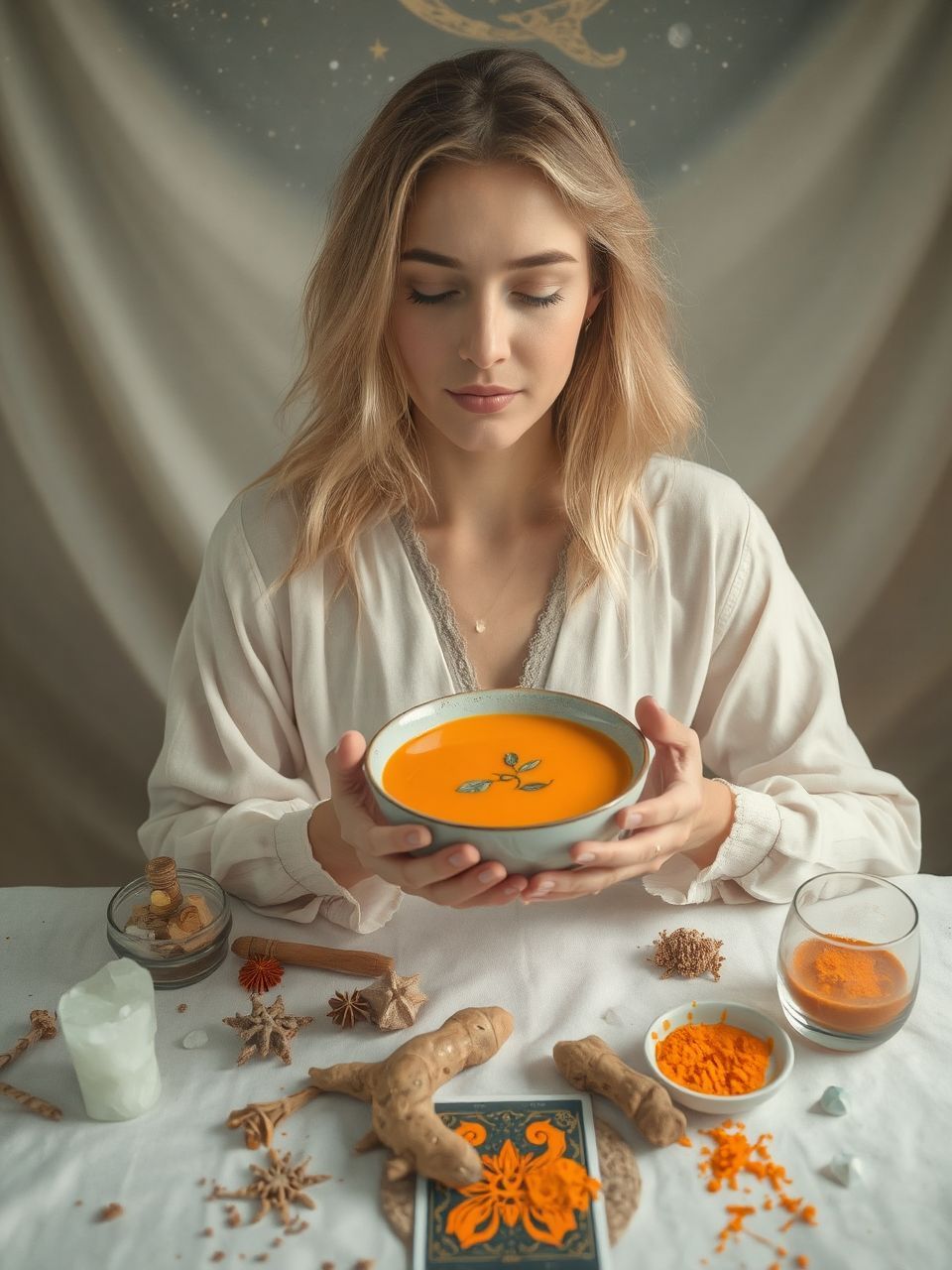 A gyömbér és kurkuma erősíti a belső békét.