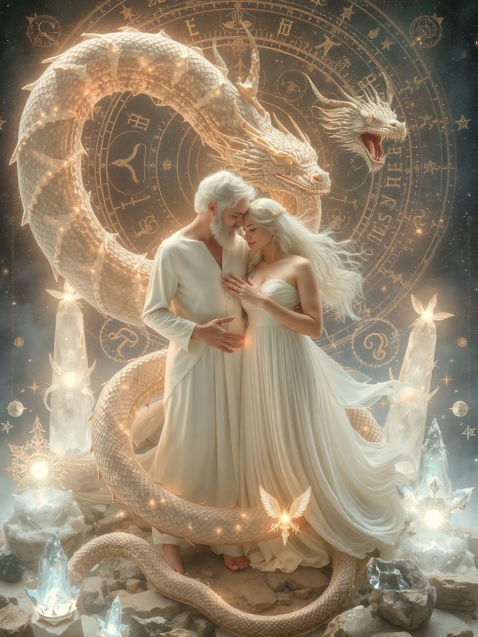 A kígyó és a sárkány az élet és halál szimbóluma.