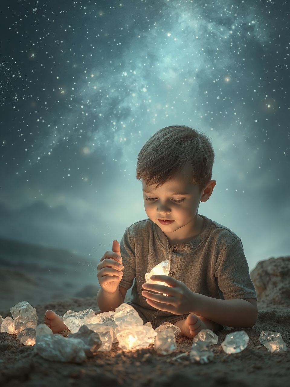 A kisfiú állapota tükrözi a gondoskodás hiányát.