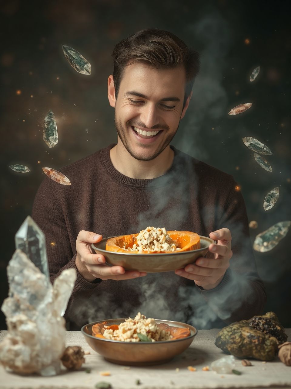 A textúra fokozza az ízek élvezetének élményét.