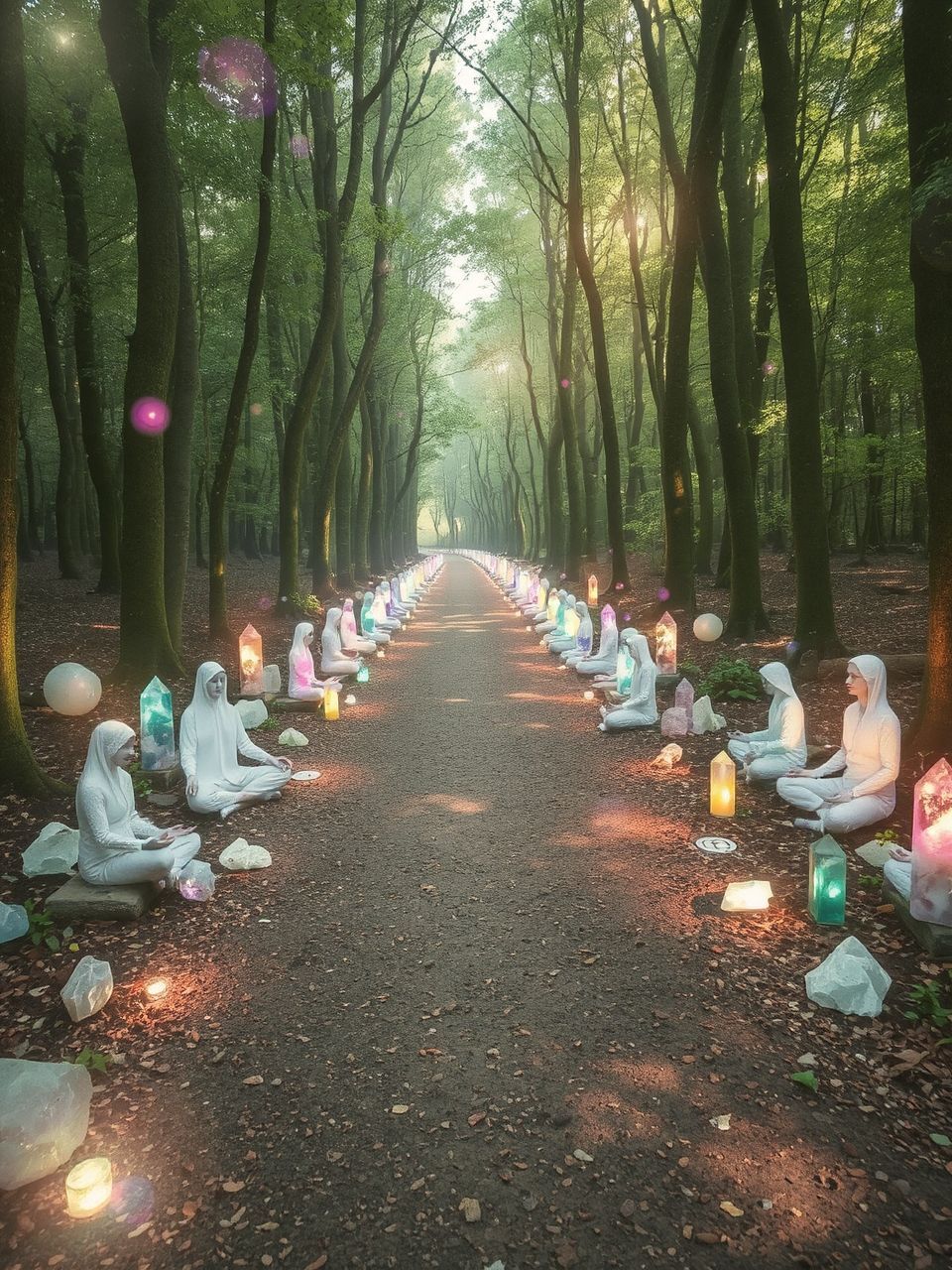 Az erdei meditáció erősíti a belső egyensúlyt és tudatosságot.