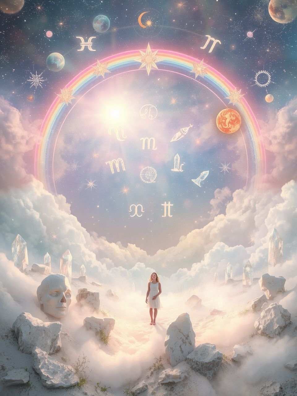 Az álmok szivárványának alakja a lelkivilág tükröződése.