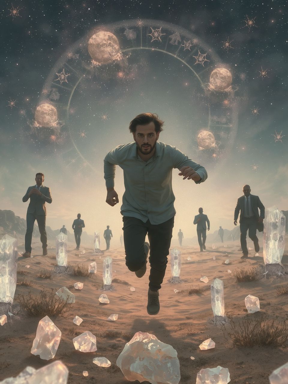 A bűnözők elkerülése a belső félelmek tükröződése.