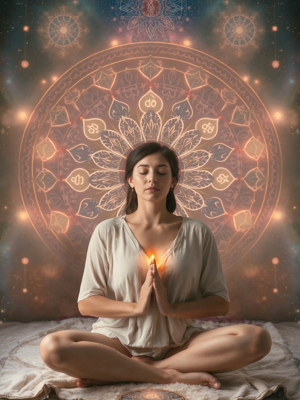 A mandalák meditatív ereje fokozza a belső békét.