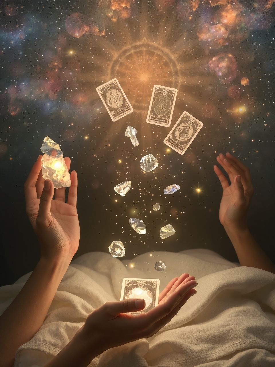 A karmikus kötések oldása segít a lélek fejlődésében.