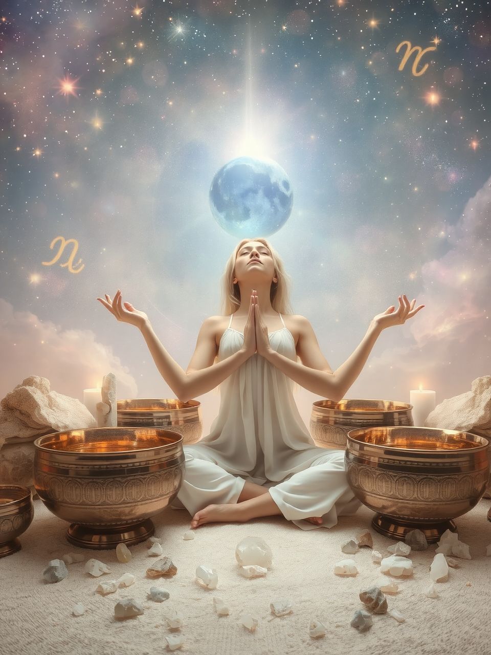 A hangtálak rezgései harmonizálják a víz molekuláit.