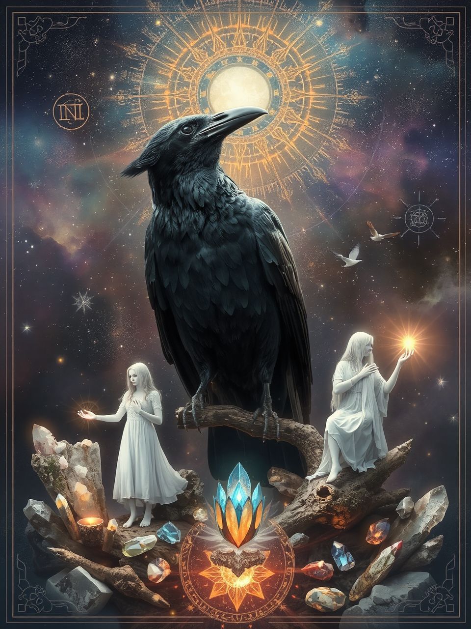 A hollók titkokat rejtenek, és a tudás őrzői.