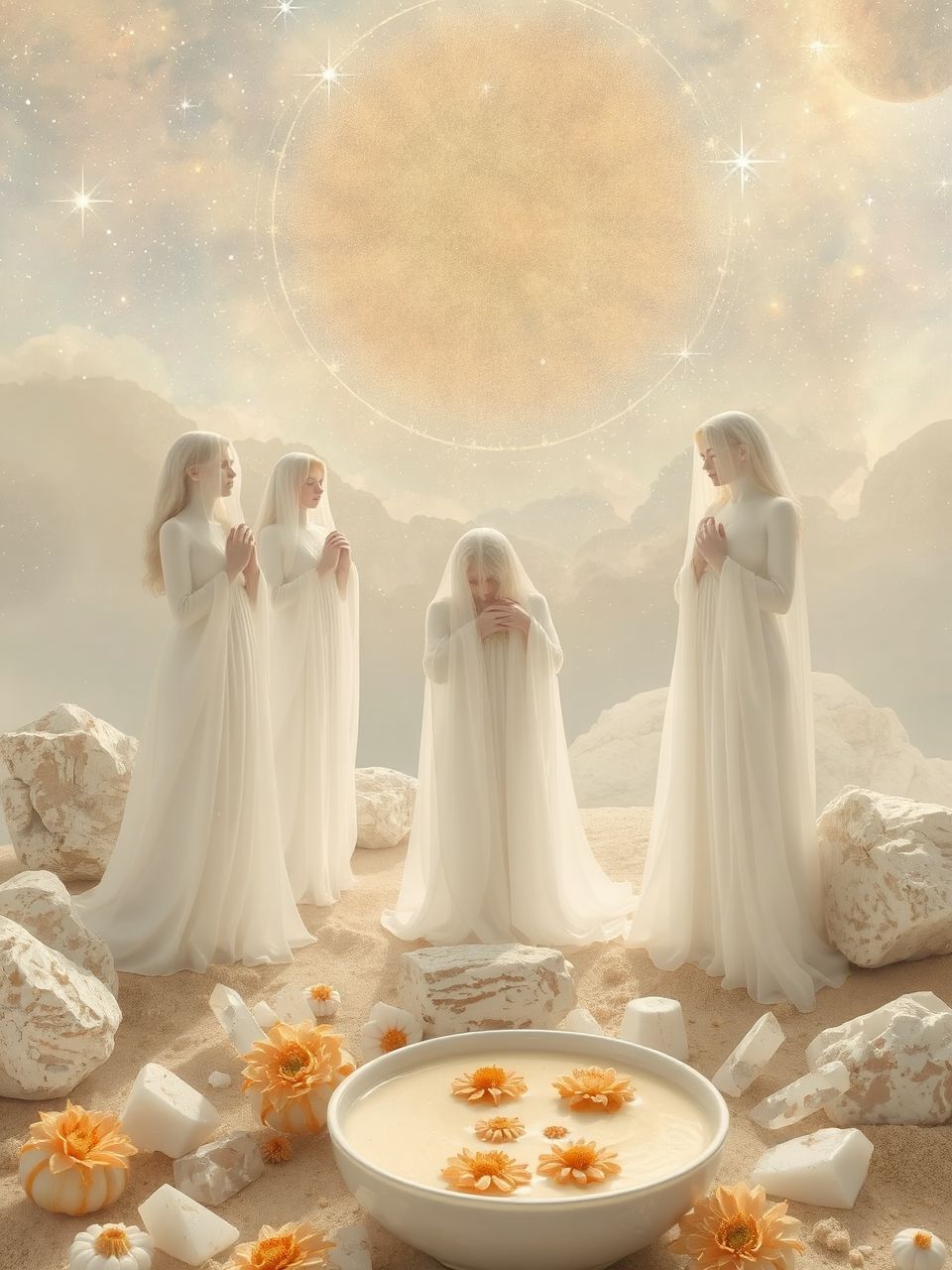 A sült hagyma virág látványos dísze a levesnek.