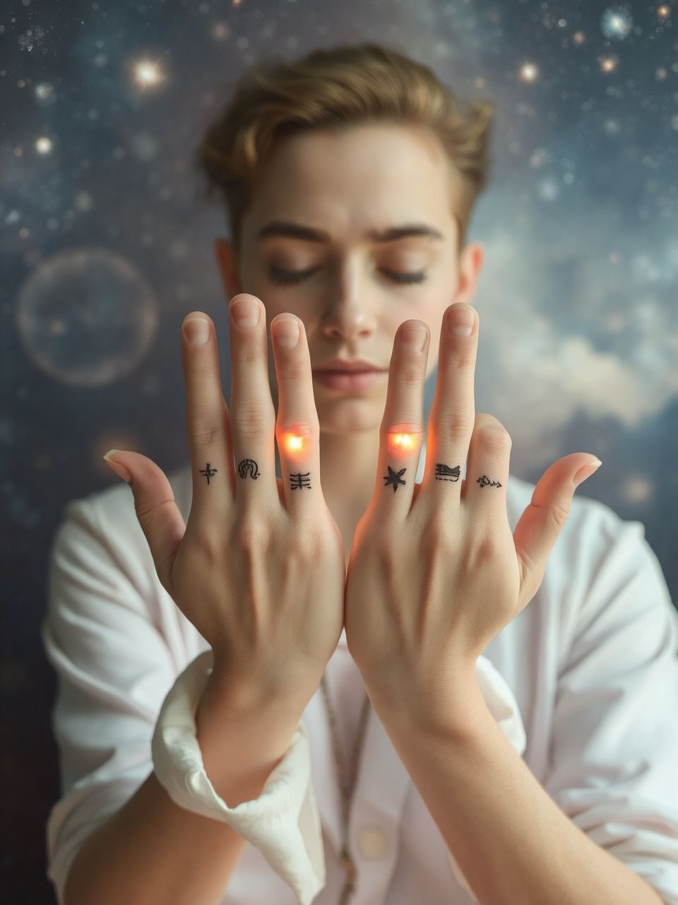 A tenyéren lévő meridiánok energikus egyensúlyt teremtanak.