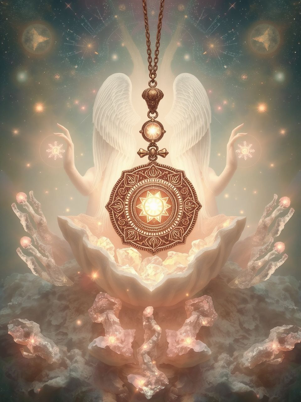 Az amulett segít a karmák megtisztításában és harmonizálásában.