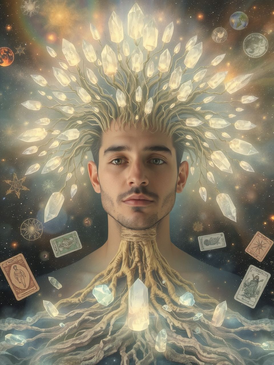 Az életfa szimbolizálja a családi kötelékeket és gyökereinket.