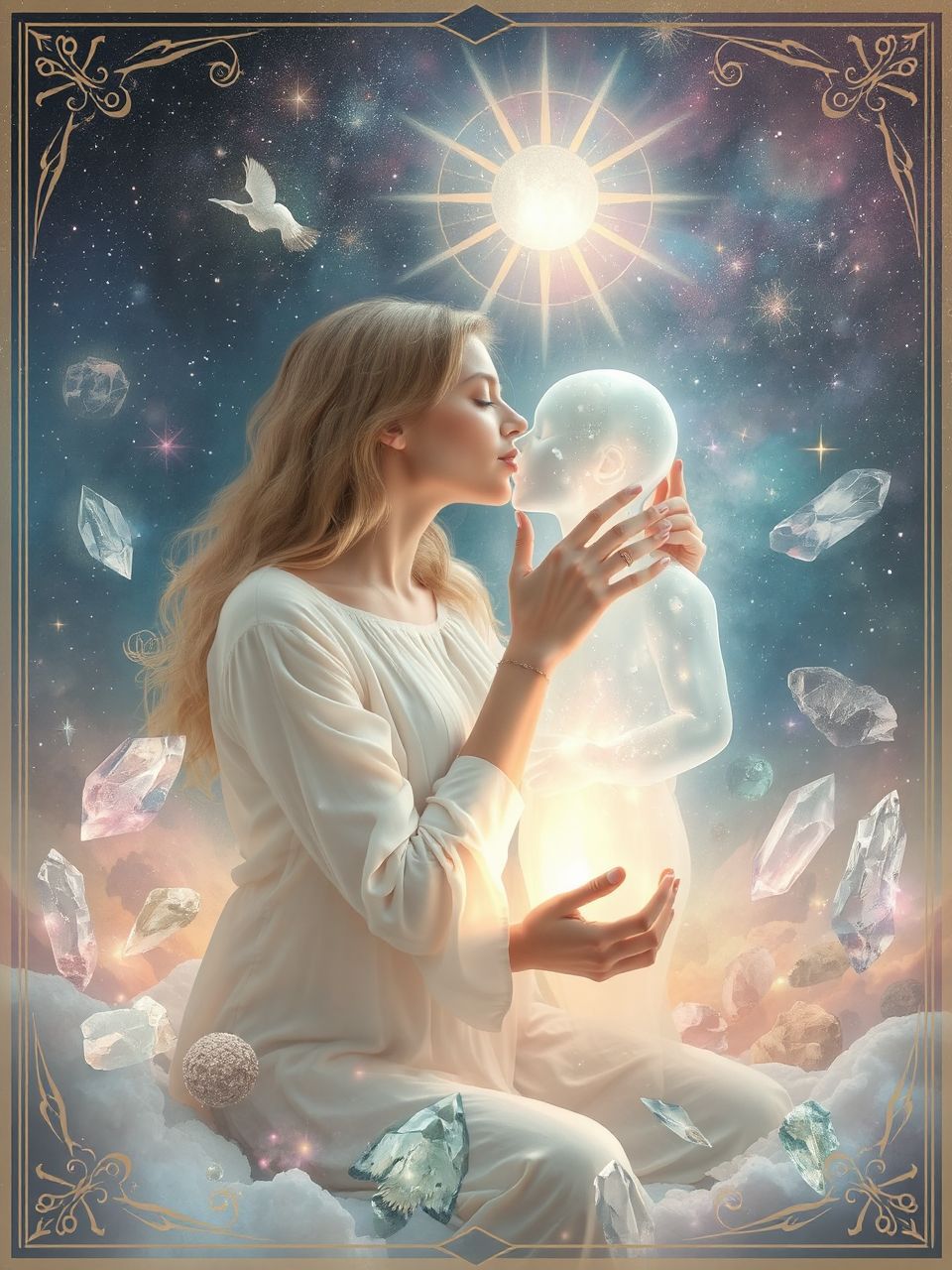 A túlvilági látogatás a gyász feldolgozásának része.